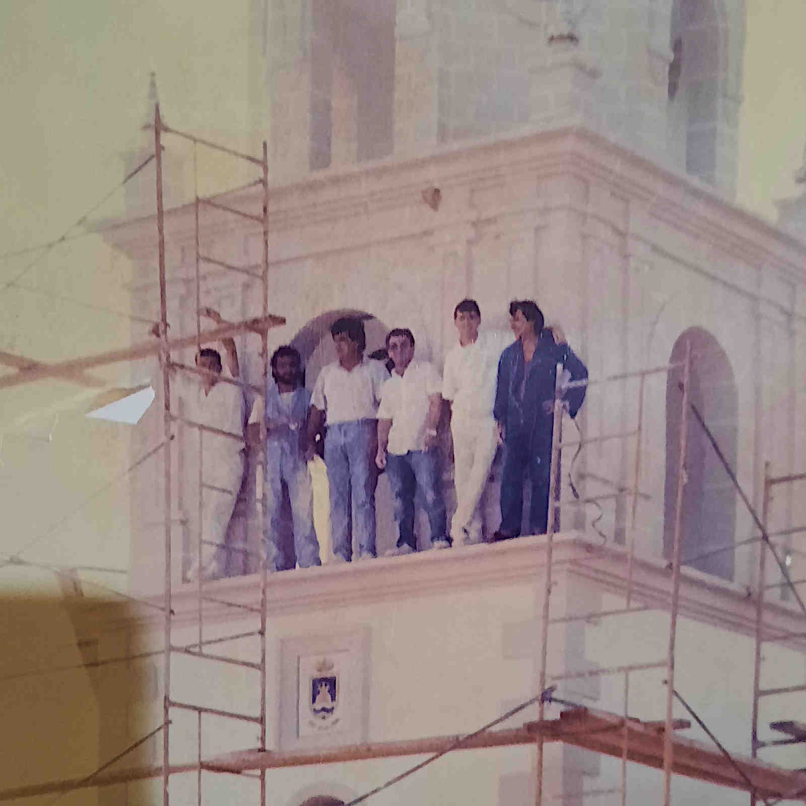 Pintado de la Torre de la Merced de Rota